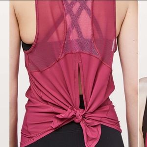 Lululemon Sculpt Tank Tie-Back SiZe 6 NEW W/tags